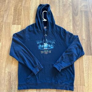 Majestic Red Sox David Ortiz Final Season 2016 Hoodie Men’s L Blue MLB Pullover